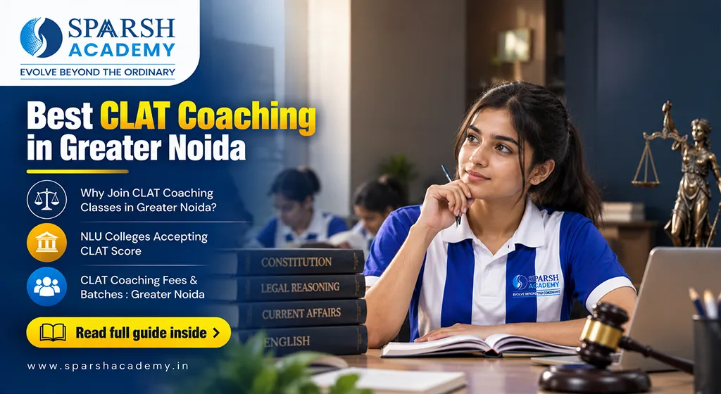 Best CLAT Coaching in Greater Noida 2026 | CLAT Classes | Sparsh Academy
